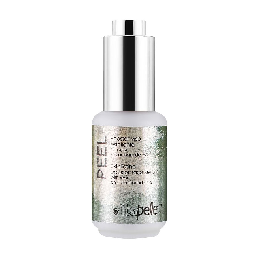 Відлущувальна сироватка-бустер для обличчя Vitapelle Peel Exfoliating Booster Face Serum з AHA кислотами та ніацинамідом 2%, 30 мл